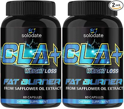 Picture of 2 Pack CLA 1250,CLA Supplements for Healthy Weight Management,Improves Lean Muscle Mass,Fat Burner & Weight Loss,Increase Immune Health and Metabolism