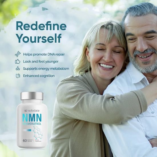 Choose solodate, scientific formula, escort your health. NMN